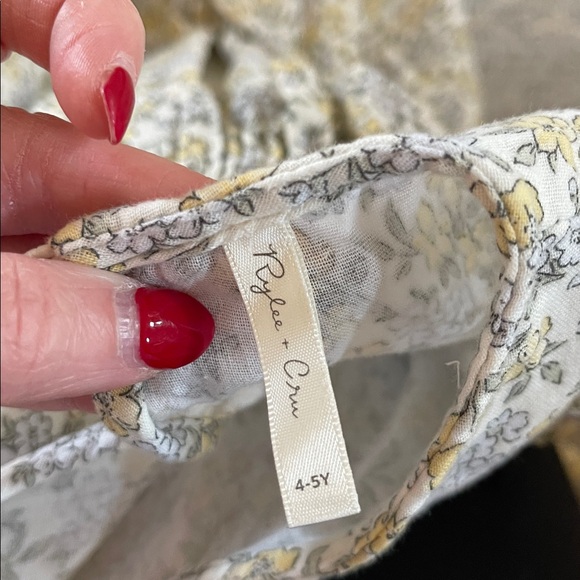 Rylee + Cru Yellow Floral Dress - Picture 5 of 5